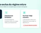 Frais réels ignorés de 15 000 € en micro-entreprise. L'abattement forfaitaire ne permet aucune déduction, comme lors d'une vente aux enchères où le prix final est fixe.