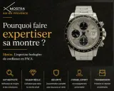 Montre Tudor chronographe argentée. Mostra offre une expertise horlogère de confiance pour expertiser votre montre.